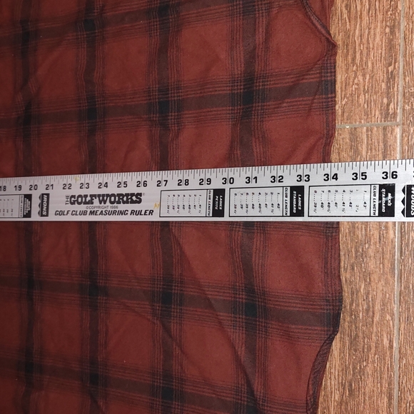 Carhartt Mens Flannel Shirt Plaid Button Down Original Fit Long Sleeve XL Tall - Picture 7 of 11